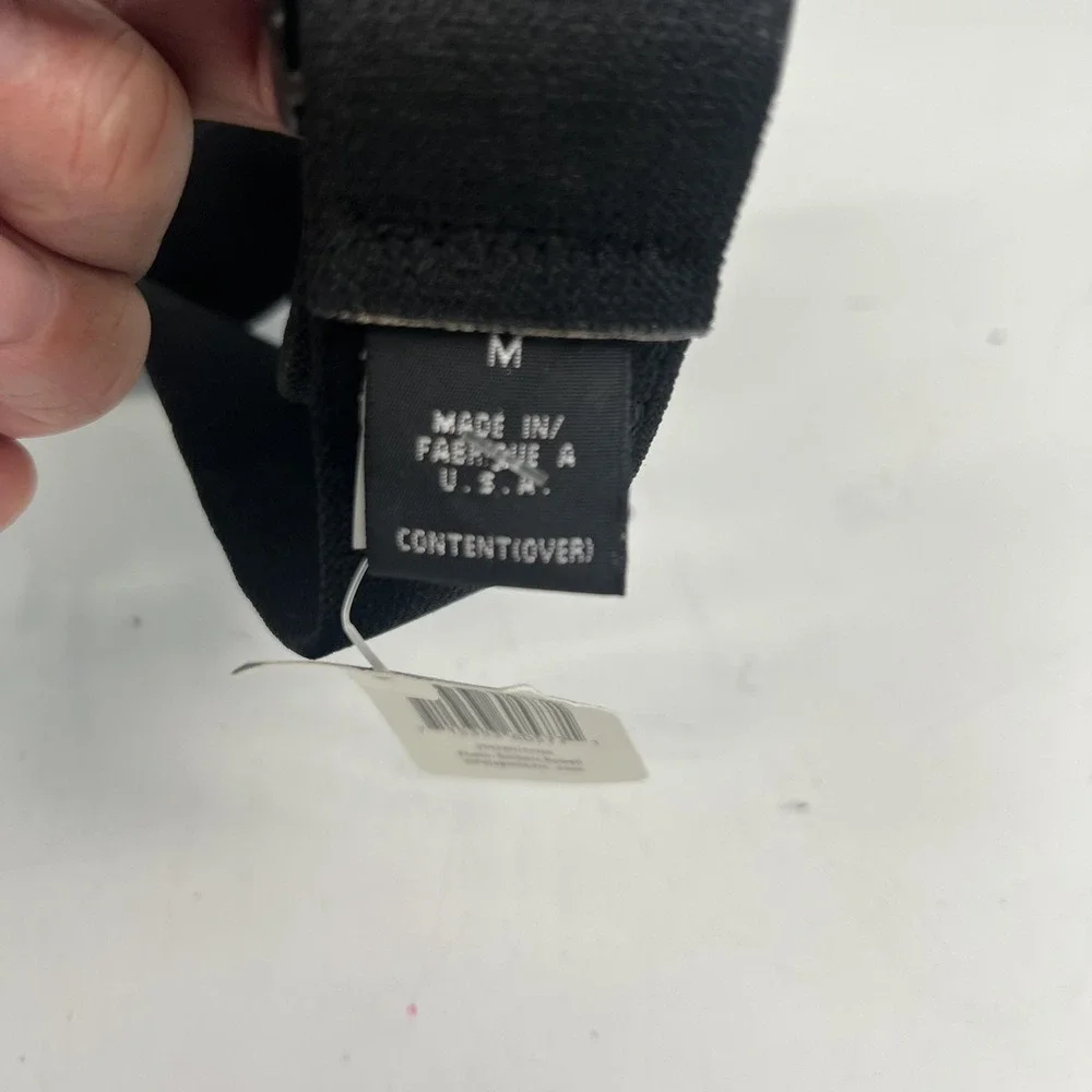 NWT Patagonia Stretch Wading Belt Medium Black USA Rubber Expandable